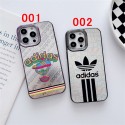 Adidas アディダスハイブランド アイフォン16 15 14+ 13 pro maxケース  レディースメンズ激安おしゃれiphone 16 15 2023 14 13 12 xr xs 8/7 plusケース 手帳型バッグ型iphone16 14 15 plusケースカバースタンド付きiphone16 15 14/13 pro max スマホケース コピー