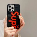 Supreme シュプリーム LV ルイヴィトン コラボ ブランド iphone14/14pro/14pro maxケース インスタ風 シリコン モノグラム ジャケット型 アイフォン14/13/12/11カバー コピー メンズ レディース