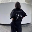 Balenciaga バレンシアガ ブランド tシャツ 短袖 黒白色 新品 人気 カジュアル S - 4XL メンズ レディーズ