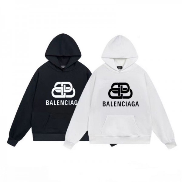 Balenciaga バレンシアガブランドトレーナー秋冬オーバーサイズパーカーブランドブランドスウェット上着ゆったりスウェット偽物 男女兼用