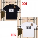 Burberry バーバリー夏tシャツブランドかわいいブランドtシャツ上着カジュアル韓国 パチモン tシャツブランド 服 コピー 激安屋 M - 3xl