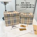 ブランド バーバリー コスメバッグ メイクポーチ Burberry 化粧ポーチ 2点セット バニティケース トラベル 鏡付き ドレッサー 収納ボックス 化粧品 収納 雑貨 小物入れ 出張用バック 超軽量 機能的 大容量 3色 