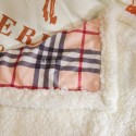 Burberry バーバリー保温防寒 旅行 昼寝毛布 ブランケット 寝具ブランド掛け布団高級感あり寝具 エアコン対策 車中 オフィス お昼寝ブランド毛布 激安ブランドブランケット 毛布 おしゃれ ひざ掛け