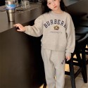 Burberry バーバリーハイブランド子供服 ジャージ キッズ 女の子 セットアップ 秋服 長袖 パーカー スポーツパンツ 子供 上下セット ジャージ 100 - 160cm 女の子 スウェット スウェットパンツ セットアップ キッズ カジュアル 韓国 おしゃれ 