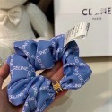 CELINE セリーヌ ヘアシュシュ ブランド かわいい ブランドリボンヘアゴム 4点セット 女性 ブランド ヘアバンド ヘアアクセサリー 髪アレンジ かわいい ハイブランド