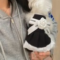 Chanel ペット服 夏 シャネル  ブランド ペット服 犬用洋服 パロディ 猫のウェア  犬ウェア 激安パロディ ブランド 犬服 春夏 ペット服  かわいいパーティー犬用洋服