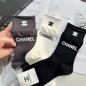 シャネル ソックス ブランド 靴下 chanel レディース 春 夏 秋 冬 3足セット スポーツソックス ショート くつした くるぶしソックス 通気 おしゃれ 短い靴下脱げない スニーカーソックス