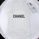 Chanel シャネル ブランド 犬服 ペット夏ウェア ベスト お散歩 お出かけ 犬ウェアブランド 小型犬 ノースリーブシャツ ブランド犬用洋服パロディブランドペット用服激安ブランド犬服春夏