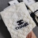 Chanel シャネルレディース向け 靴下 かわいいブランドミドルソックス 高品質浅口ソックス 女の子好き 韓国上質な コットン ソックス くつした 5足セット