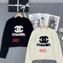 Chanel シャネルブランドセーター レディース 秋 冬 ニットトップス ふんわり 編み ニット セーター プルオーバー 柔らか 暖かい 体型カバー きれいめ ストレッチ フィット 秋 冬 長袖 S - L