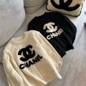 Chanel シャネルブランドセーター レディース 秋 冬 ニットトップス ふんわり 編み ニット セーター プルオーバー 柔らか 暖かい 体型カバー きれいめ ストレッチ フィット 秋 冬 長袖 S - L