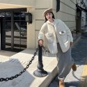 Chanel シャネル ハイブランド ダウンジャケット レディース コート 無地 綿服 中綿 長袖 ブルゾン シンプル ミドル丈コート ゆったり 防寒着 軽量 ファッション アウトドア 秋 冬 通勤 S- L