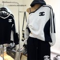 Chanel シャネルブランドパーカー コピーブランドトレーナー裏起毛ハイブランド秋冬服パーカースウェット偽物 男女兼用