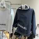 Chanel シャネルブランドトレーナー裏起毛レディースメンズ パーカー 気心地よい ブランドスウェット上着ゆったりメンズ 服 コピー カジュアル