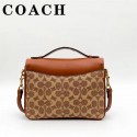 ブランド COACH ショルダーバッグ レディース コーチ 斜めがけ かわいい 軽量 大人 斜めがけバッグバッグ スタッズ レディスバック レディースバック ショルダーバック 合皮 斜め掛けバッグ かばん ななめ掛け 黒 合成皮革 ななめがけバッグ 収納