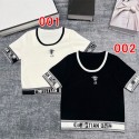 Dior ディオールブランドtシャツカットソー コピー夏tシャツブランドかわいいブランドtシャツ上着カジュアルブランド 服 コピー 激安屋 2色 S M