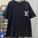 Lv ルイヴィトン夏tシャツ ブランド かわいい ハイブランド 半袖tシャツ 男女兼用 ブランド 服 コピー 激安屋20代 30代40代tシャツ 激安パロディ