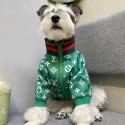 ハイブランド Lv ルイヴィトン 犬服 犬コート 冬 暖かい 防寒 寒さ対策 可愛い おしゃれ ペット用品 活動 散歩 マジックテープ ジャケット 小型犬 中型犬 大型犬 適用 秋冬服 愛犬猫 誕生日 贈り物