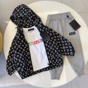 ブランド lv 子供 ジャージ 上下セット 女の子 子供服 ルイヴィトン スウェット セットアップ スポーツウェア tシャツ ガールス 長袖 パーカー ロングパンツ 3点セット ダンス衣装 帽子付き おしゃれ 春秋