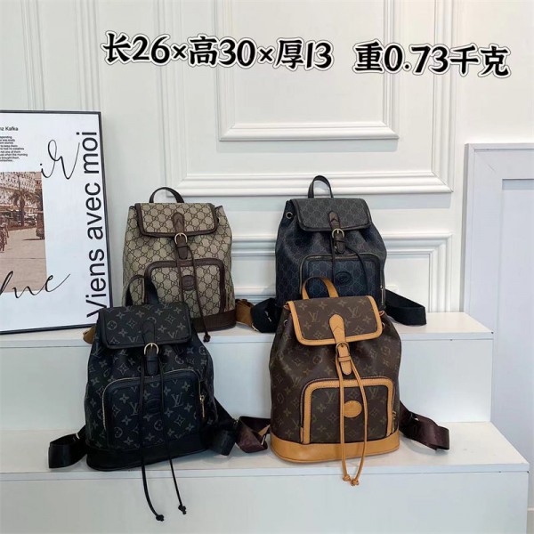 Lv ルイヴィトンブランド リュック PU革 大容量 メンズ レディース バックパック ビジネスリュック 旅行バッグ pcリュック 通学用リュック 防水 男女兼用 カジュアル 通勤 出張 旅行 通学