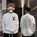 Lv ルイヴィトンブランドトレーナー裏起毛オーバーサイズパーカーブランドレディースメンズスウェット メンズ 服 コピー トレーナー 裏起毛 ファッション