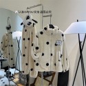 ミュウミュウ MiuMiuブランドパジャマ ルームウェア レディース フランネル 長袖 上下セット ポケット パジャマセット もこもこ 寝間着 吸汗通気 シンプル 寒さ対策 柔らか 部屋着 毛布のような温かさ 秋冬春 M - 2XL