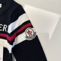 モンクレール 韓国こども服 学生 子供服 2点セット スポーツウェア ブランドMoncler 長袖 トップス セーター ニット+ ロングパンツ 男の子 セーター +カジュアルパンツ 子供服 女の子 上下セットアップ ニットトップス スポーツウェアスウェット 