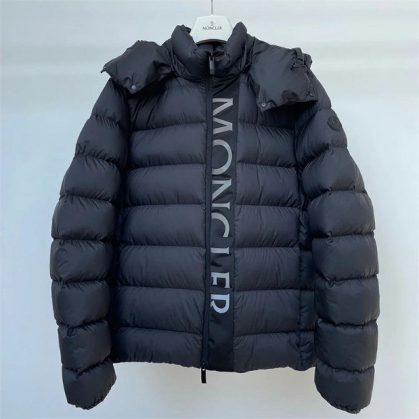 Moncler モンクレールハイブランドアウター メンズ 冬服 中綿入り ダウンジャケット 暖かい ハイネック コート 厚手 防風 中綿ジャケット 男女兼用 人気 上着 無地 シンプル 防寒着 大きいサイズ 中綿コート フルジップ