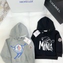 Moncler モンクレール子供スウェットハイブランド秋冬パーカー キッズ服トレーナー 裏起毛 ハイブランド秋冬服パーカー ボーイ 服 コピー ガールズ 90 - 110cm