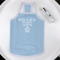 プラダ 犬服 春夏 ベスト ブランド PRADA  可愛い ベスト 犬 タンクトップ 通気 伸縮性 動きやすい 小型 中型犬 猫服 お散歩 ノースリーブ ペット 洋服 ドッグウェア わんちゃん服 小中型ペット服 XXS~XL 激安