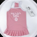 ブランド Prada 犬服 tシャツ プラダ 犬のベスト 可愛い ペット犬服 夏用 タンクトップ 春夏 通気 速乾 伸縮性 人気 ファッション小型犬 中型犬 夏服 シンプルワンコ服 抜け毛防止 ペッ 犬洋服 猫服