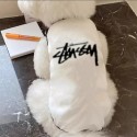 ステューシーブランドペット用服 激安 ブランド Stussy 犬用tシャツ 通気性 ハイブランド犬の服 かわいい ブランド猫服 ペット服  春夏の服 トイプードル チワワ ダックス 