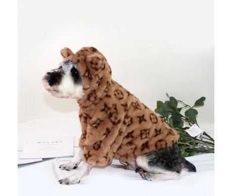 ルイヴィトン ペット冬服と Dior 犬防寒セーターと シュプリーム犬用品