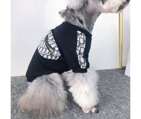 ディオール 犬服と CDGペット ニット服と シュプリーム 犬首輪セット