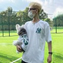 MLB エムエルビー ハイブランド ペット服 Tシャツ ドッグウェア 犬の服 ドッグ猫パーカー ペット洋服 パロディ ブランド 犬服 ペットウェア お散歩 お出かけ 犬ウェアブランド 小型犬 パピーペット服