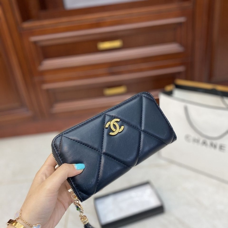 Chanel女子ウォレットレディース用財布 カードバッグ ココマーク長財布 ...