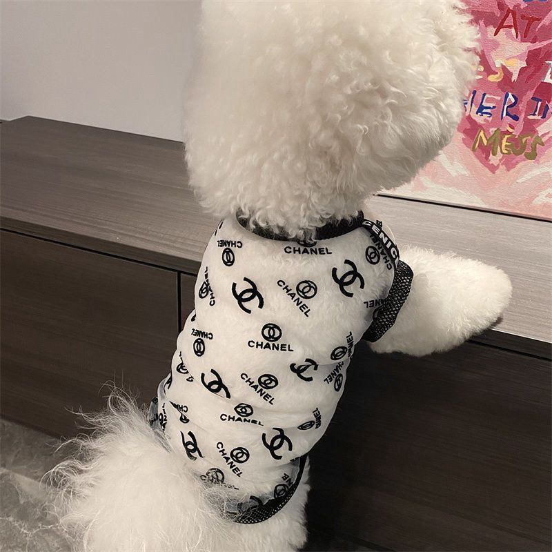 Chanelシャネル ブランド ペット服ドッグウェア犬服洋服パロディ